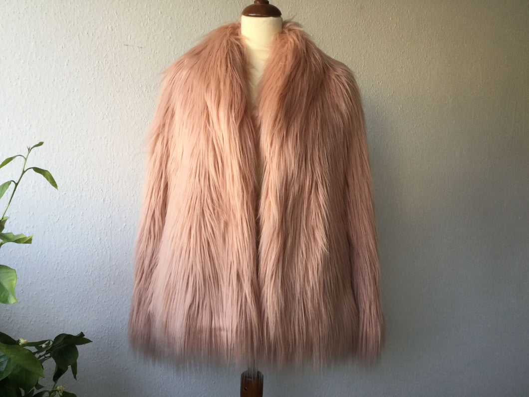 Sand Copenhagen Fake Fur Felljacke